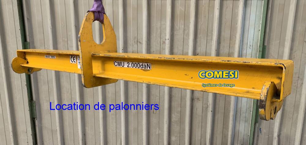 location palonnier de levage monopoutre cmu 2 T