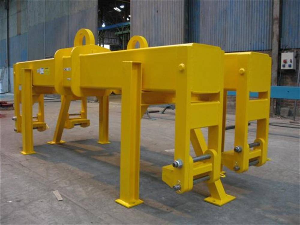 Palonnier de levage monopoutre + mâchoires pivotantes
