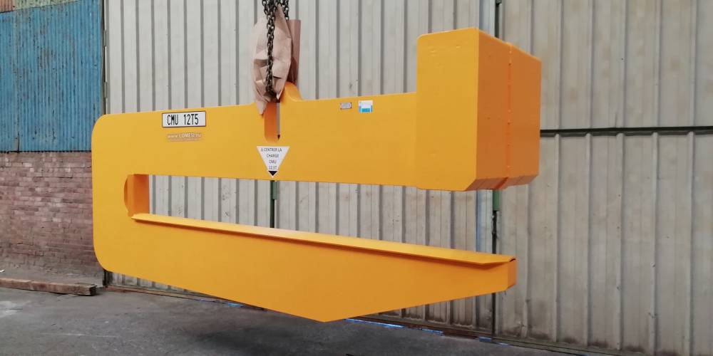 Cé de levage avec une CMU fr 12.5 tonnes avec une protection