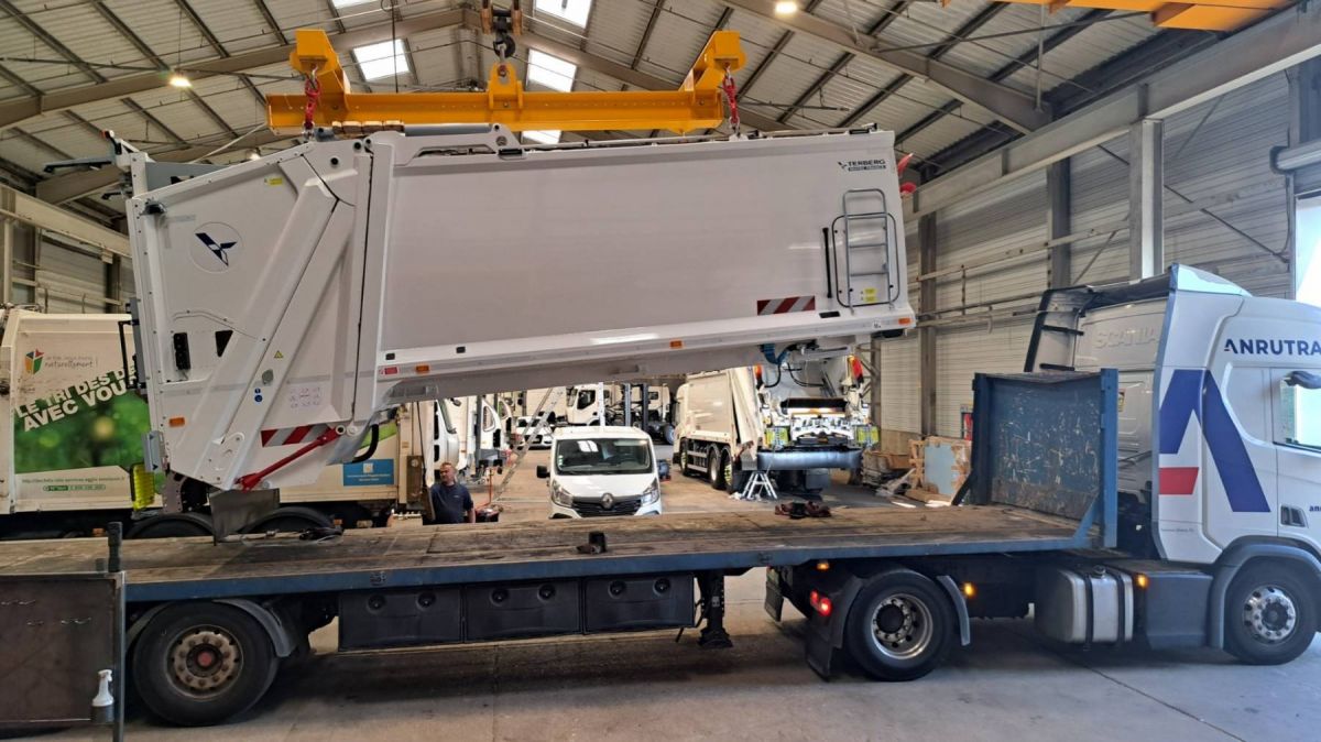 Multipoutre H.T. avec palonnier de levage H10M3 TR CMU 9 tonnes